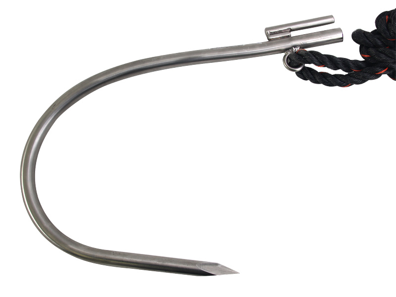 Nacsan Flying Gaff With 6m Rope XL 245mm Gape 2 Nacsan Flying Gaff With 6m Rope XL 245mm Gape - Image 2