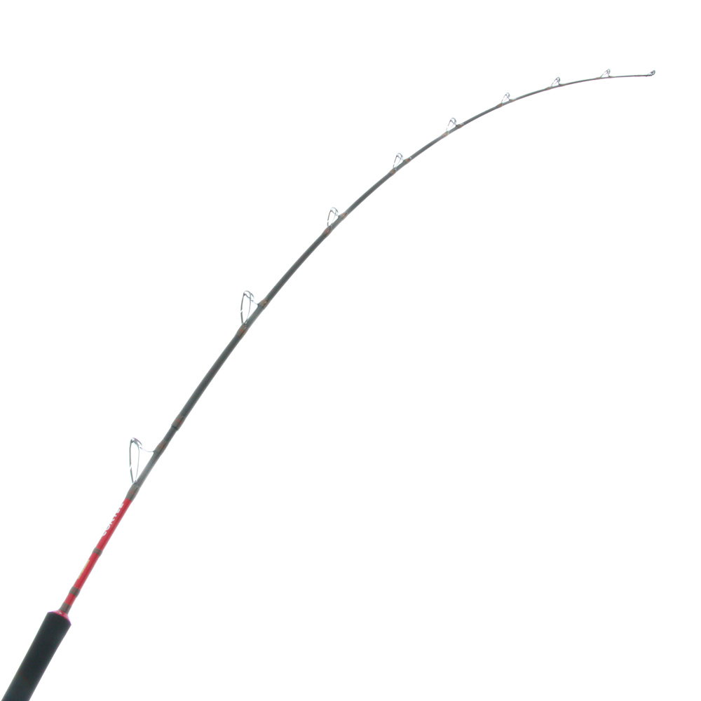 Okuma Cortez Overhead Boat Rod Red 6ft 6in 20-30lb 2pc 2 Okuma Cortez Overhead Boat Rod Red 6ft 6in 20-30lb 2pc - Image 2