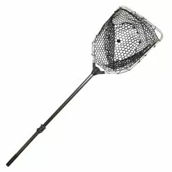Okuma Fixed Handle Rubber Landing Net