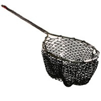 Sea Harvester Kayak Landing Net Rubber Bag 46x39cm